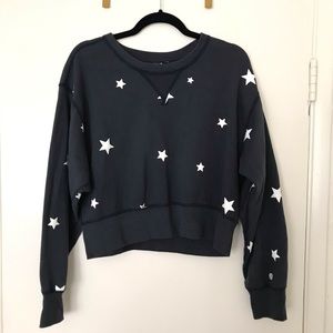 Cropped Star Sweatshirt